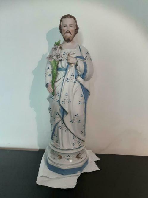 Joseph en porcelaine Biscuit D'andenne période 19ème, Antiquités & Art, Antiquités | Objets religieux, Enlèvement ou Envoi