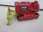 Matchbox K-23 super bulldozer 1974  Lesney Super Kings, Auto's, Gebruikt, Ophalen of Verzenden