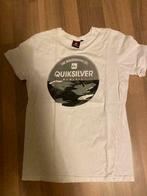 T-shirt QuickSilver - small, Kleding | Heren, T-shirts, Maat 46 (S) of kleiner, Gedragen, Quiksilver, Wit