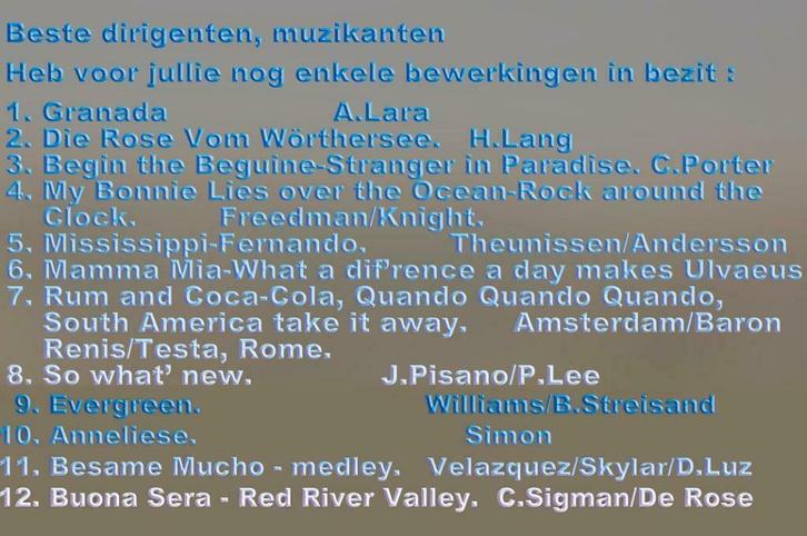 BLADMUZIEK, Muziek en Instrumenten, Bladmuziek, Nieuw, Artiest of Componist, Populair, Orkest, Ophalen of Verzenden