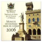 San Marino BU-jaarset 2006 + 5 euro, Setje, San Marino, Zilver, Overige waardes