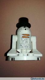 Lego Star Wars minifig R2-D2 (Snowman) - sw424 - 9509 advent, Gebruikt, Ophalen of Verzenden