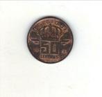 Monnaie belge 0,50 centimes Français 1976, Enlèvement ou Envoi