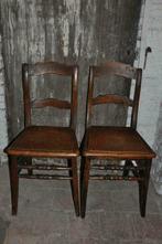 2 antieke stoelen - vintage, Antiek en Kunst, Ophalen