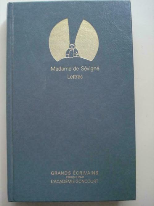 4. Madame de Sévigné Lettres Grands Écrivains Goncourt 1986, Livres, Littérature, Comme neuf, Europe autre, Envoi