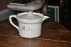pot bouilleur ancien pour lait faience tellurite, Antiek en Kunst, Antiek | Keramiek en Aardewerk