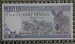 Billet 100 Francs Rwanda 1989 UNC, Série, Enlèvement ou Envoi, Autres pays