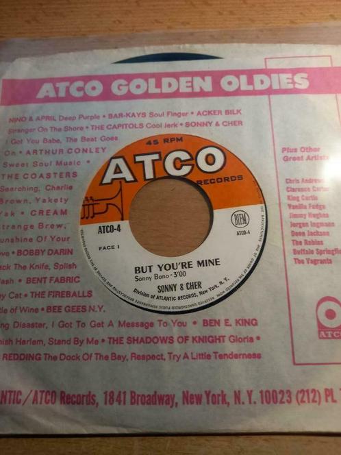 Sonny & Cher – But You're Mine / Hello '7, Cd's en Dvd's, Vinyl Singles, Zo goed als nieuw, Single, Pop, 7 inch, Ophalen of Verzenden