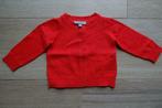 Knalrood vestje JBC maat 62, Kinderen en Baby's, Babykleding | Maat 62, Gebruikt, JBC, Ophalen of Verzenden, Truitje of Vestje