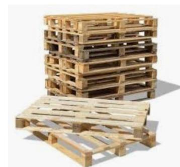 Pallet, Enlèvement, Utilisé, Palette