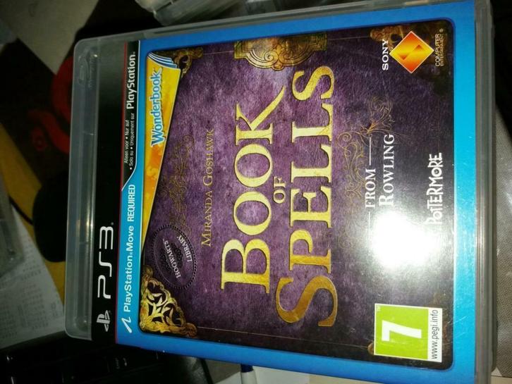 ps3 game Wonderbook Book of Spells & het Wonderbook, Games en Spelcomputers, Games | Sony PlayStation 3, Zo goed als nieuw, Ophalen of Verzenden