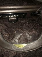 Grand Sac Prada en cuir et dentelle ! Magnifique, Bijoux, Sacs & Beauté, Sacs | Sacs Femme, Comme neuf, Brun