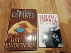 boeken Patricia Cornwell: Het eindstation en Het Front, Patricia Cornwell, Utilisé, Enlèvement ou Envoi