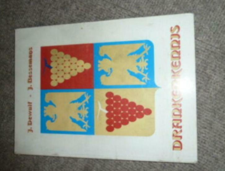 # boek DRANKENKENNIS J. Dewulf - J. Bessemans, Verzamelen, Biermerken, Gebruikt, Overige typen, Overige merken, Ophalen of Verzenden
