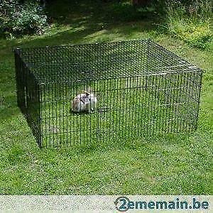 Enclos avec toit grillagé 2 tailles PARC LAPIN cage rongeur, Animaux & Accessoires, Rongeurs & Lapins | Accessoires, Neuf, Envoi