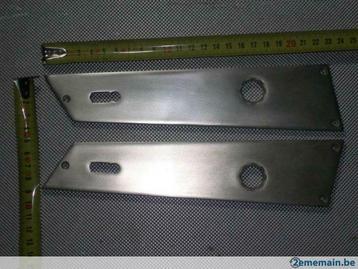 Décor porte 1 paire de plaque en inox or (lot2), Enlèvement ou Envoi, Neuf