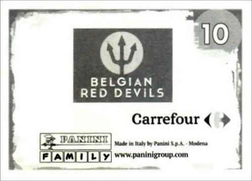 Belgian Red Devils Panini, Collections, Articles de Sport & Football, Utilisé, Affiche, Image ou Autocollant, Enlèvement ou Envoi