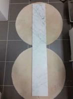 2 Carrara marmeren tabletten, Huis en Inrichting, Ophalen, Nieuw