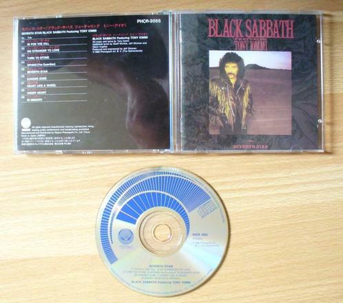 CD JAPONAIS BLACK SABBATH avec TONY IOMMI - SEVENTH STAR, CD & DVD, CD | Hardrock & Metal, Comme neuf, Enlèvement ou Envoi