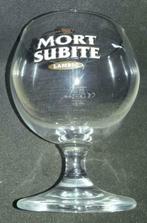 4 Verres à Bière  Mort Subite Gueuze, Collections, Verres & Petits Verres, Enlèvement ou Envoi, Neuf, Verre à bière