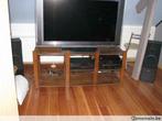 Massief houten tv-meubel voor tv's tot 50", Minder dan 100 cm, 100 tot 150 cm, Gebruikt, 50 tot 75 cm