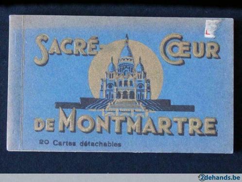 Carnet met 20 postkaarten"Sacré Coeur de Montmartre", Verzamelen, Postkaarten | Buitenland, Ongelopen, Frankrijk, 1940 tot 1960