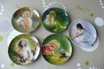 5 assiettes avec enfants et animaux par Zolan / certificat /, Collections, Enlèvement