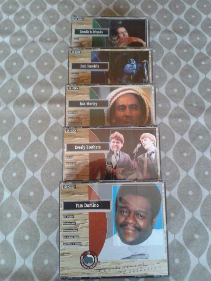the natural collection, 5 dubbel cd's, verzamelalbum, CD & DVD, CD | Compilations, Enlèvement