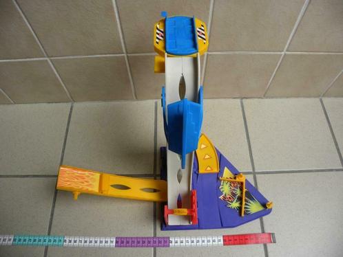 Hot Wheels toren, Kinderen en Baby's, Speelgoed | Racebanen, Zo goed als nieuw, Racebaan, Handmatig, Hot Wheels, Ophalen of Verzenden
