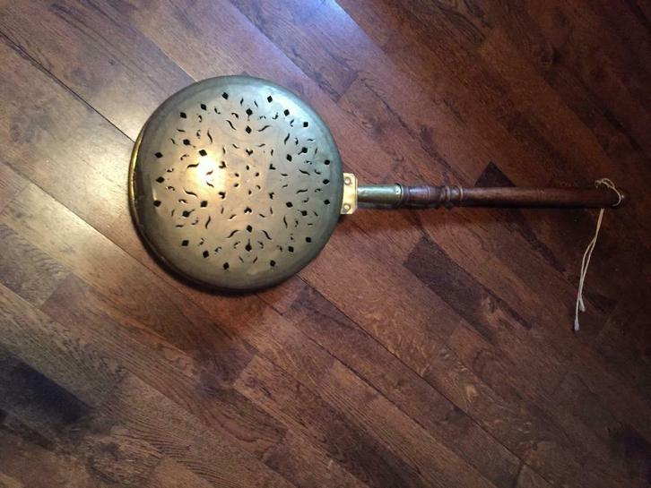 Ancienne bassinoire a braise cuivre  1800 A 1900, Antiquités & Art, Antiquités | Bronze & Cuivre, Cuivre, Enlèvement