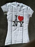 T-shirt I ️NY maat L maar tailleert als S, Kleding | Dames, ANDERE, Ophalen of Verzenden, Wit, Zo goed als nieuw