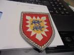 6 pantsergrenadier divisie staf, Verzamelen, Ophalen of Verzenden, Landmacht, Embleem of Badge