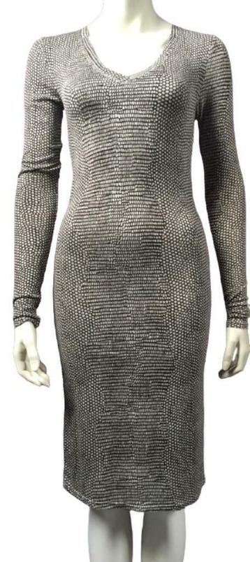 BCBG Max Azria. robe - Nouveau, Neuf, Taille 36 (S), Brun, BCBG Max Azria.