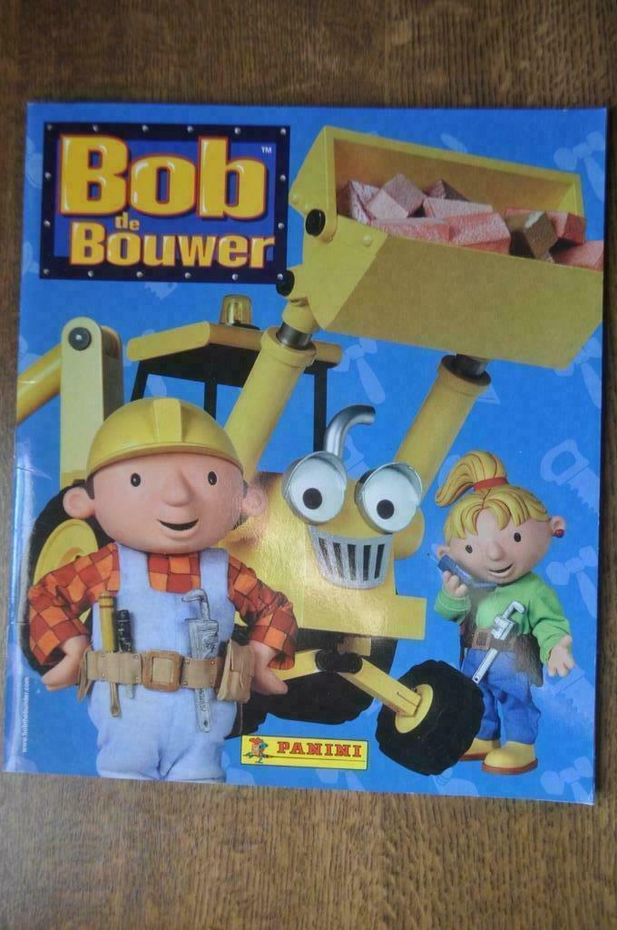 PANINI COMPLEET ALBUM + POSTER BOB DE BOUWER, Enlèvement ou Envoi, Utilisé, Plusieurs autocollants