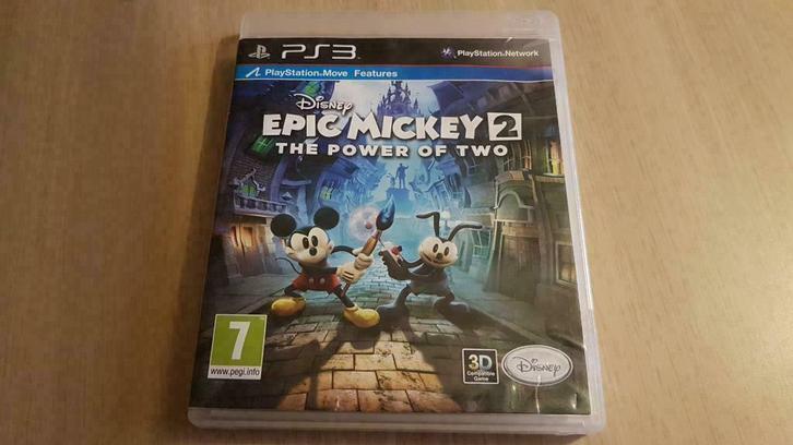 Disney Epic Mickey 2 The Power of Two, Games en Spelcomputers, Games | Sony PlayStation 3, Ophalen of Verzenden