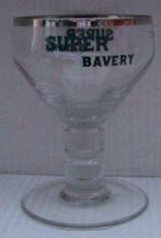 bier brouwerij glas Super Bavery licht email 25cl Couillet, Collections, Verres & Petits Verres, Comme neuf, Enlèvement ou Envoi