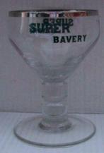 bier brouwerij glas Super Bavery licht email 25cl Couillet, Verzamelen, Ophalen of Verzenden, Zo goed als nieuw, Bierglas
