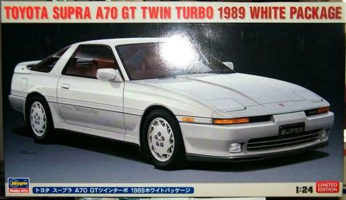 1:24 Hasegawa Toyota Supra A70 GT Twin Turbo 1989 kit, Hobby & Loisirs créatifs, Voitures miniatures | 1:24, Comme neuf, Voiture