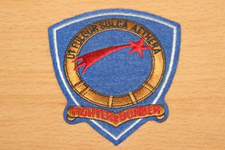 ABL-patch "Fighter 2 Bomber" (2 Sqn), Verzamelen, Militaria | Algemeen, Luchtmacht, Embleem of Badge, Verzenden
