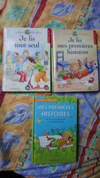 Lot de 3 livres : Je lis mes premières histoires, Enlèvement ou Envoi, Comme neuf, Non-fiction