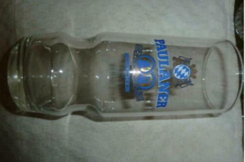 #L bier glas PAULANER München 0,5L, Verzamelen, Glas en Drinkglazen, Nieuw, Bierglas, Ophalen of Verzenden