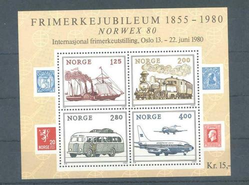 Norvège 1980 Bloc NORWEX'80 **, Timbres & Monnaies, Timbres | Europe | Scandinavie, Non oblitéré, Norvège, Envoi