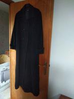 Manteau long noir femme taille 38, Ophalen of Verzenden, Etam, Zo goed als nieuw, Zwart