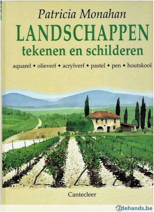Landschappen tekenen en schilderen, aquarel, olieverf, acryl, Boeken, Hobby en Vrije tijd, Gelezen, Ophalen of Verzenden