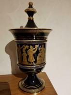 Vase grec avec couvercle 24 carat, Enlèvement ou Envoi