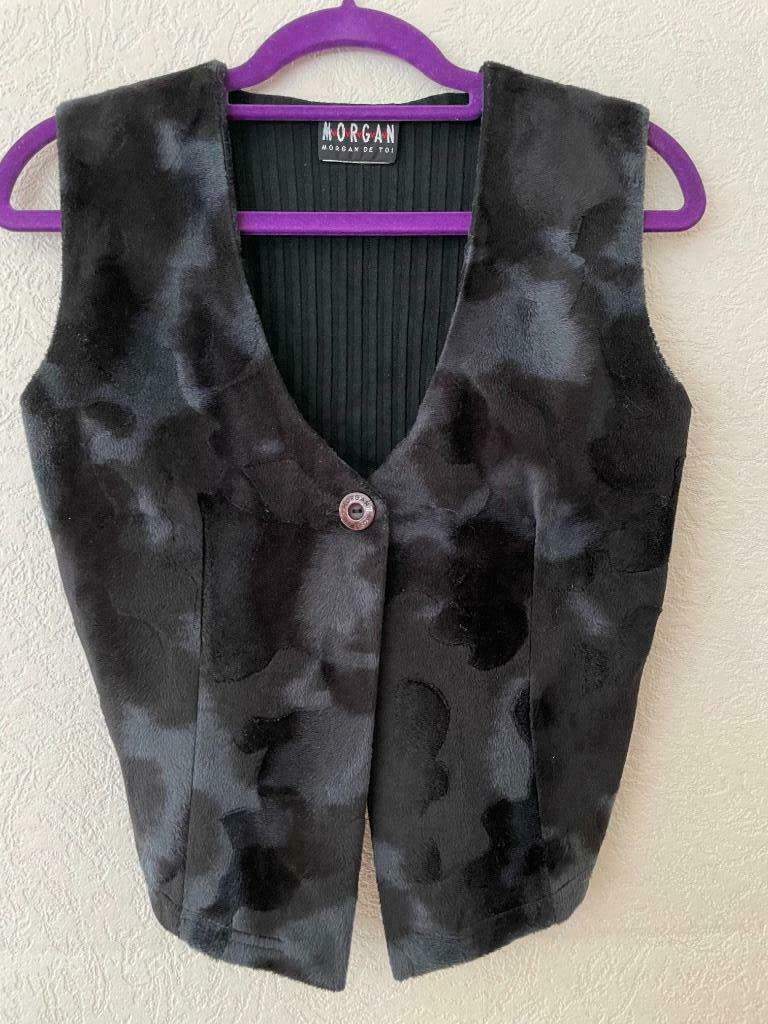 Gilet Morgan, Zwart, Zo goed als nieuw, Maat 36 (S), Morgan