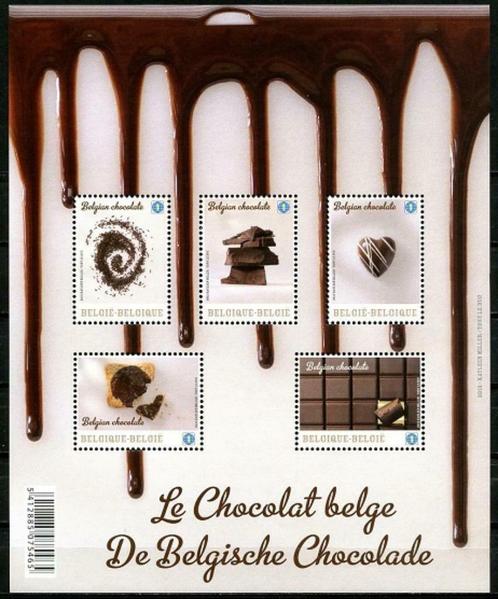 BL206 Belgische Chocolade (Rest van de wereld), Postzegels en Munten, Postzegels | Europa | België, Frankeerzegel, Postfris, Ophalen of Verzenden