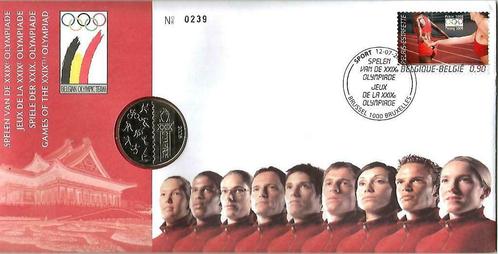 België 2008 - Numisletter OBP 3798 Olympische spelen Peking, Postzegels en Munten, Postzegels | Europa | België, Postfris, Orginele gom