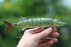 Kunstaas swimbaits pluggen Natural Pike Green 20 cm, Ophalen of Verzenden, Nieuw, Overige typen