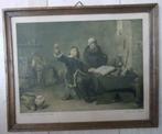prent De dorpsdokter (David Teniers de Jonge), Enlèvement ou Envoi
